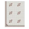 Winckelmans Klinkermosaik|Klinkerfriser|Klinkerfris hörn - Mosaik Mayfair Röd