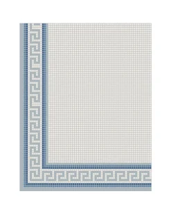 Winckelmans Klinkermosaik|Klinkerfriser|Klinkerfris hörn - Mosaik Regent Blå