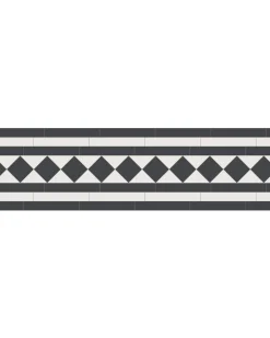 Winckelmans Klinkerfriser|Klinker Hall|Klinkerfris - Klassisk 220 mm svart/vit
