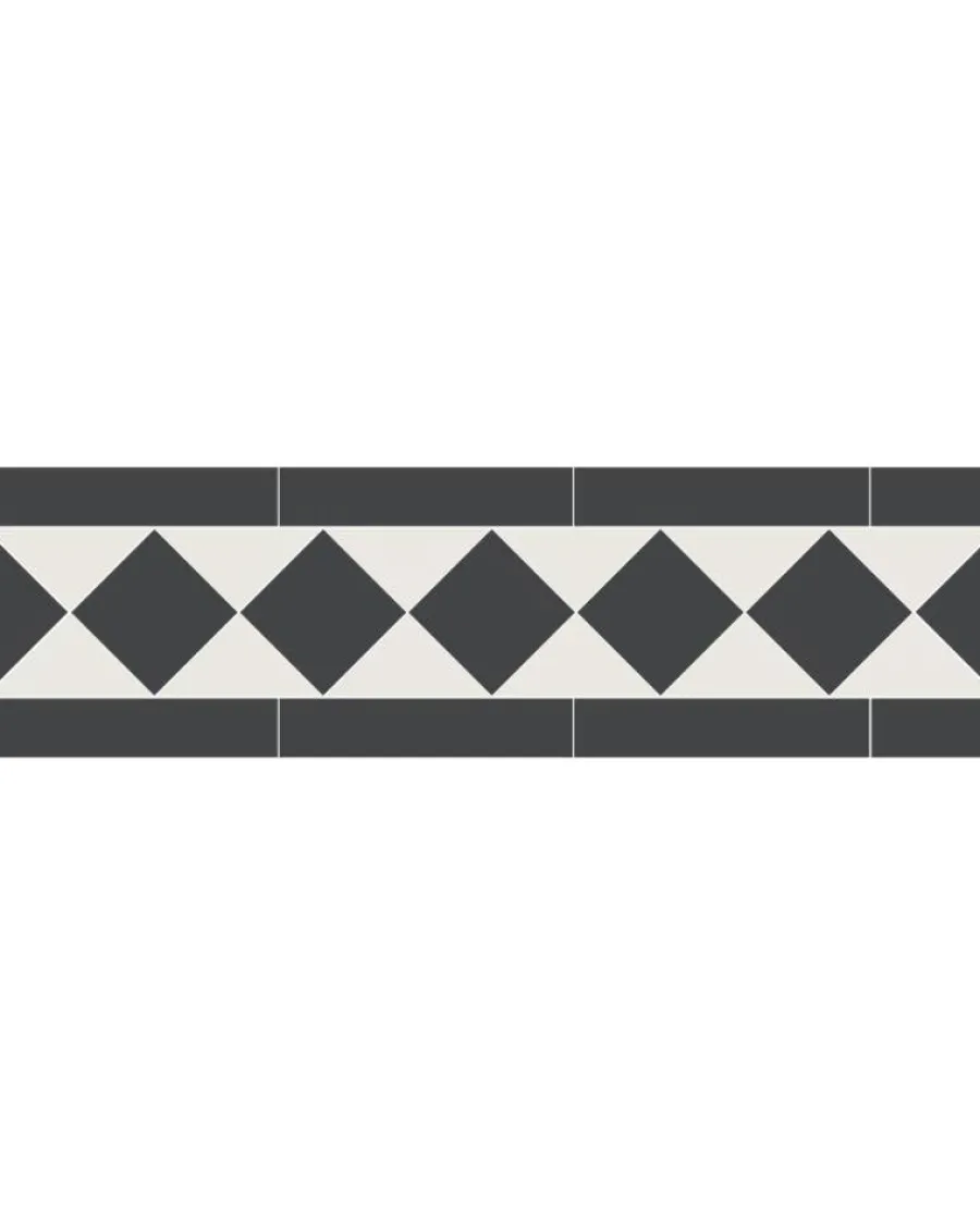 Winckelmans Klinkerfriser|Klinker Hall|Klinkerfris - Klassisk svart/vit