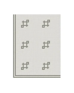 Winckelmans Klinkermosaik|Klinkerfriser|Klinkerfris - Mosaik Oxford Grön