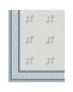 Winckelmans Klinkermosaik|Klinkerfriser|Klinkerfris - Mosaik Regent Blå