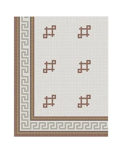 Winckelmans Klinkermosaik|Klinkerfriser|Klinkerfris - Mosaik Regent Röd