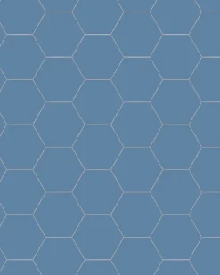 Winckelmans Klinker Hall|Hexagonklinker|Klinker - Hexagon 10 x 10 cm blå