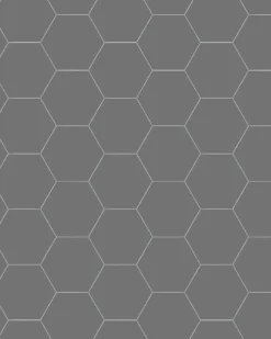 Winckelmans Klinker Hall|Hexagonklinker|Klinker - Hexagon 10 x 10 cm grafitgrå