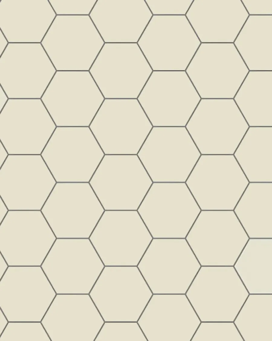 Winckelmans Klinker Hall|Hexagonklinker|Klinker - Hexagon 10 x 10 cm gulvit