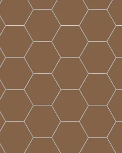 Winckelmans Klinker 15X15 Cm|Klinker Hall|Klinker - Hexagon 15 x 15 cm havana