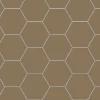 Winckelmans Klinker 15X15 Cm|Klinker Hall|Klinker - Hexagon 15 x 15 cm kaffebrun