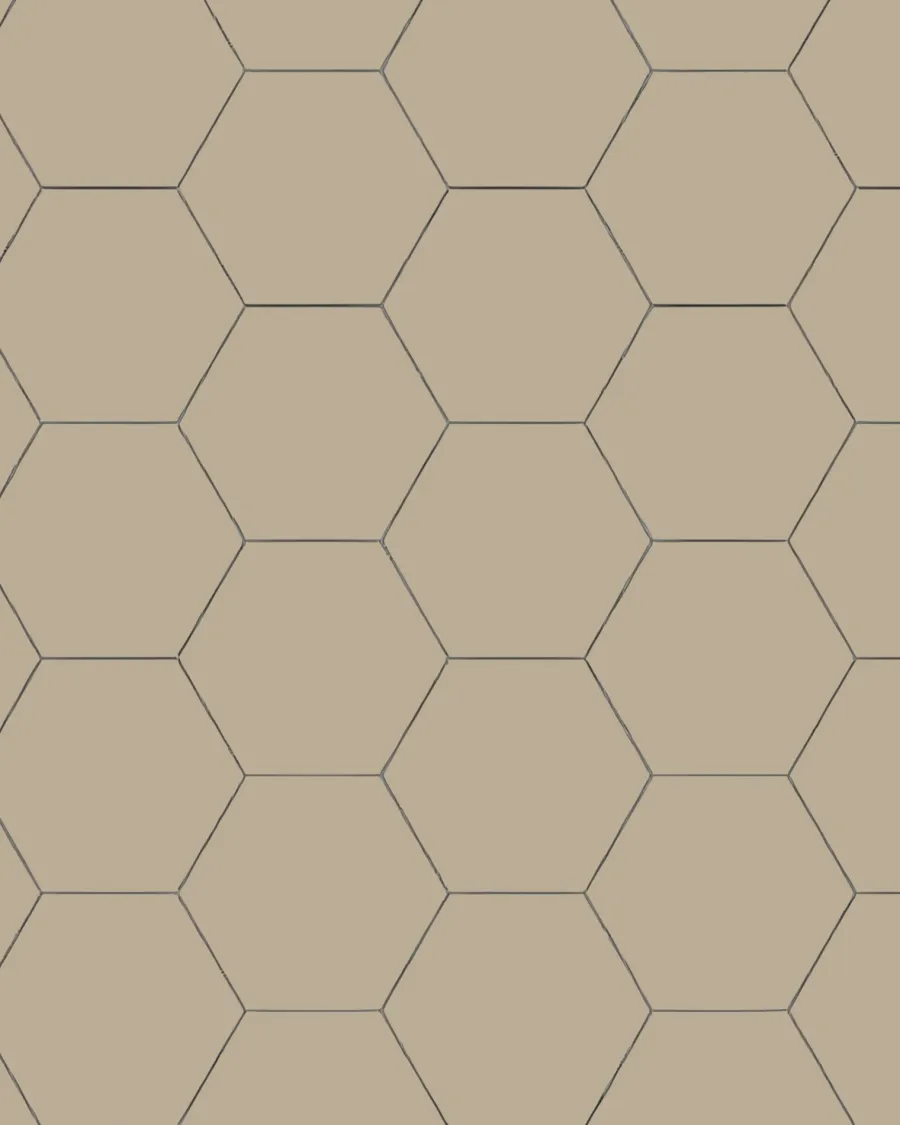 Winckelmans Klinker 15X15 Cm|Klinker Hall|Klinker - Hexagon 15 x 15 cm linne
