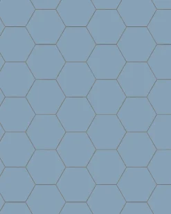 Winckelmans Klinker Hall|Hexagonklinker|Klinker - Hexagon 10 x 10 cm ljusblå
