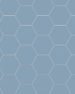 Winckelmans Klinker 15X15 Cm|Klinker Hall|Klinker - Hexagon 15 x 15 cm ljusblå