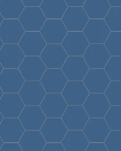 Winckelmans Klinker Hall|Hexagonklinker|Klinker - Hexagon 10 x 10 cm mörkblå
