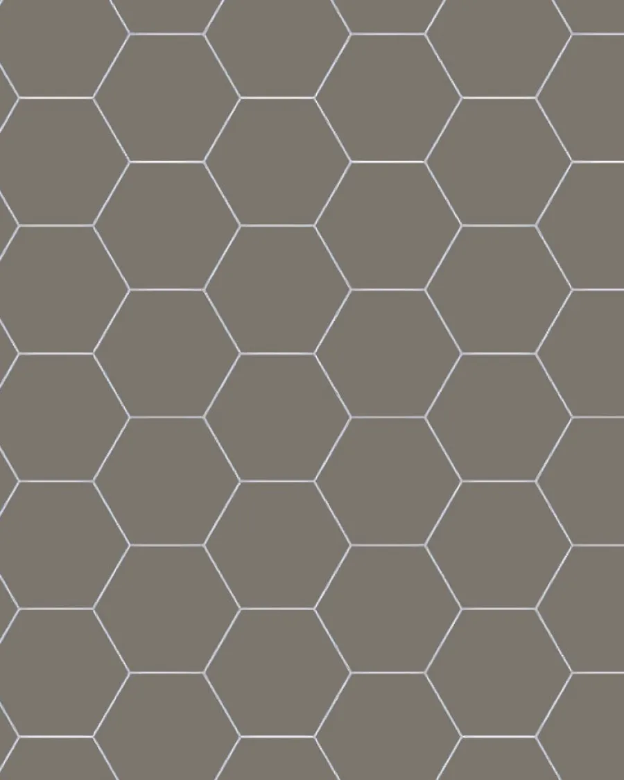 Winckelmans Klinker Hall|Hexagonklinker|Klinker - Hexagon 10 x 10 cm mörkgrå