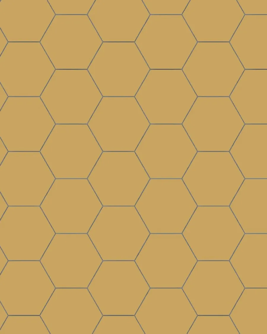 Winckelmans Klinker Hall|Hexagonklinker|Klinker - Hexagon 10 x 10 cm ockragul