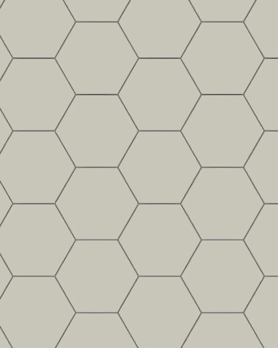 Winckelmans Klinker 15X15 Cm|Klinker Hall|Klinker - Hexagon 15 x 15 cm pärlgrå