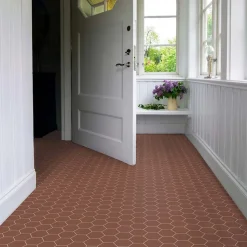 Winckelmans Klinker Hall|Hexagonklinker|Klinker - Hexagon 10 x 10 cm röd