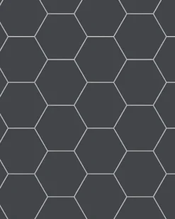 Winckelmans Klinker 15X15 Cm|Klinker Hall|Klinker - Hexagon 15 x 15 cm svart
