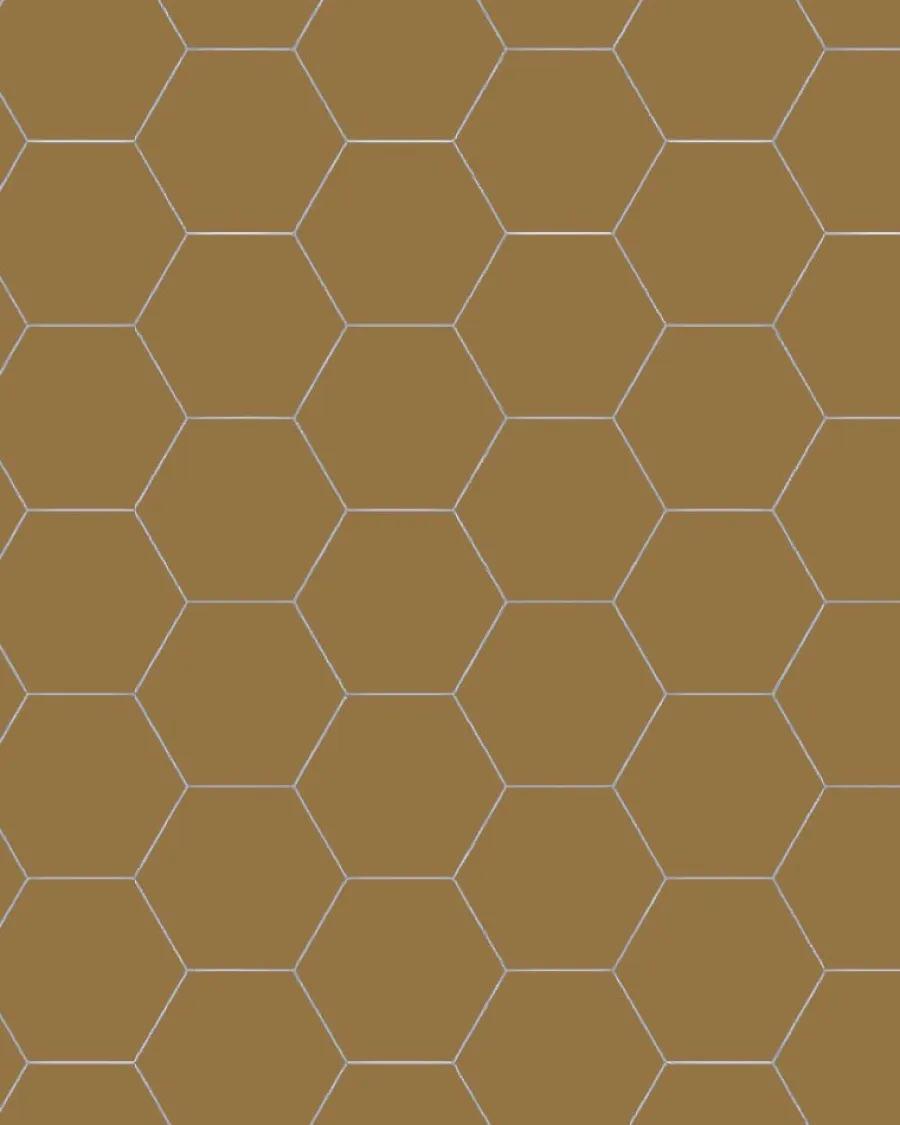 Winckelmans Klinker Hall|Hexagonklinker|Klinker - Hexagon 10 x 10 cm toffee
