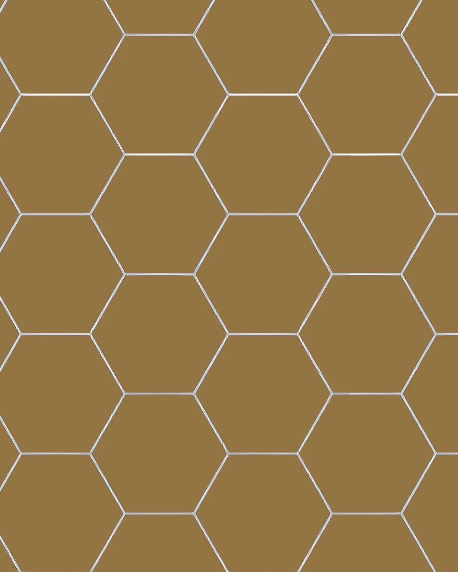 Winckelmans Klinker 15X15 Cm|Klinker Hall|Klinker - Hexagon 15 x 15 cm toffee