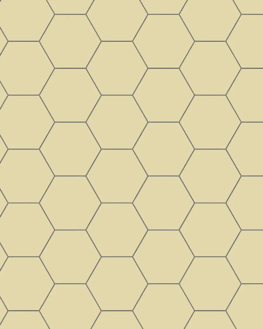 Winckelmans Klinker Hall|Hexagonklinker|Klinker - Hexagon 10 x 10 cm vaniljgul