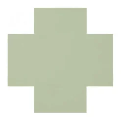 Winckelmans Klinker Hall|Klinker - Kors 7 x 7 cm pistasch