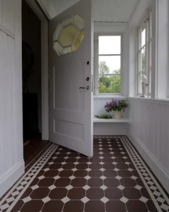Winckelmans Klinker 15X15 Cm|Klinker Hall|Klinker - Kvadrat 15 x 15 cm chokladbrun