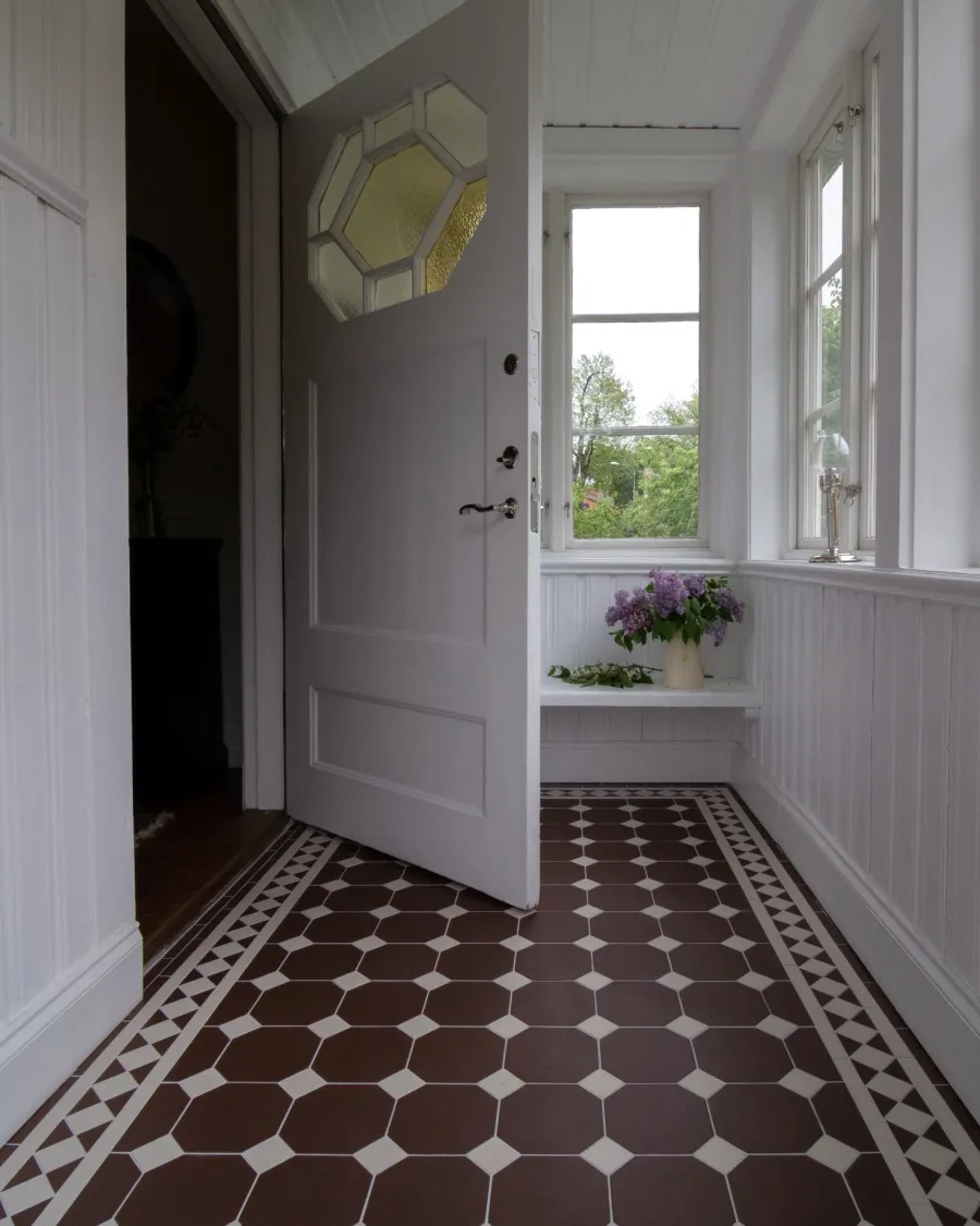 Winckelmans Klinker 15X15 Cm|Klinker Hall|Klinker - Kvadrat 15 x 15 cm chokladbrun