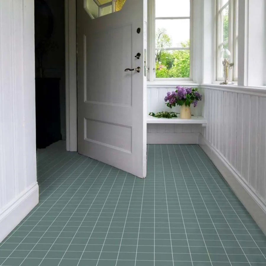 Winckelmans Klinker Hall|Klinker 10X10 Cm|Klinker - Kvadrat 10 x 10 cm mörkgrön