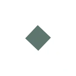 Winckelmans Klinker Hall|Klinker - Kvadrat 3,5 x 3,5 cm mörkgrön