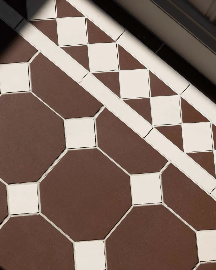 Winckelmans Klinker 15X15 Cm|Oktagonklinker|Klinker - Oktagon 15 x 15 cm chokladbrun