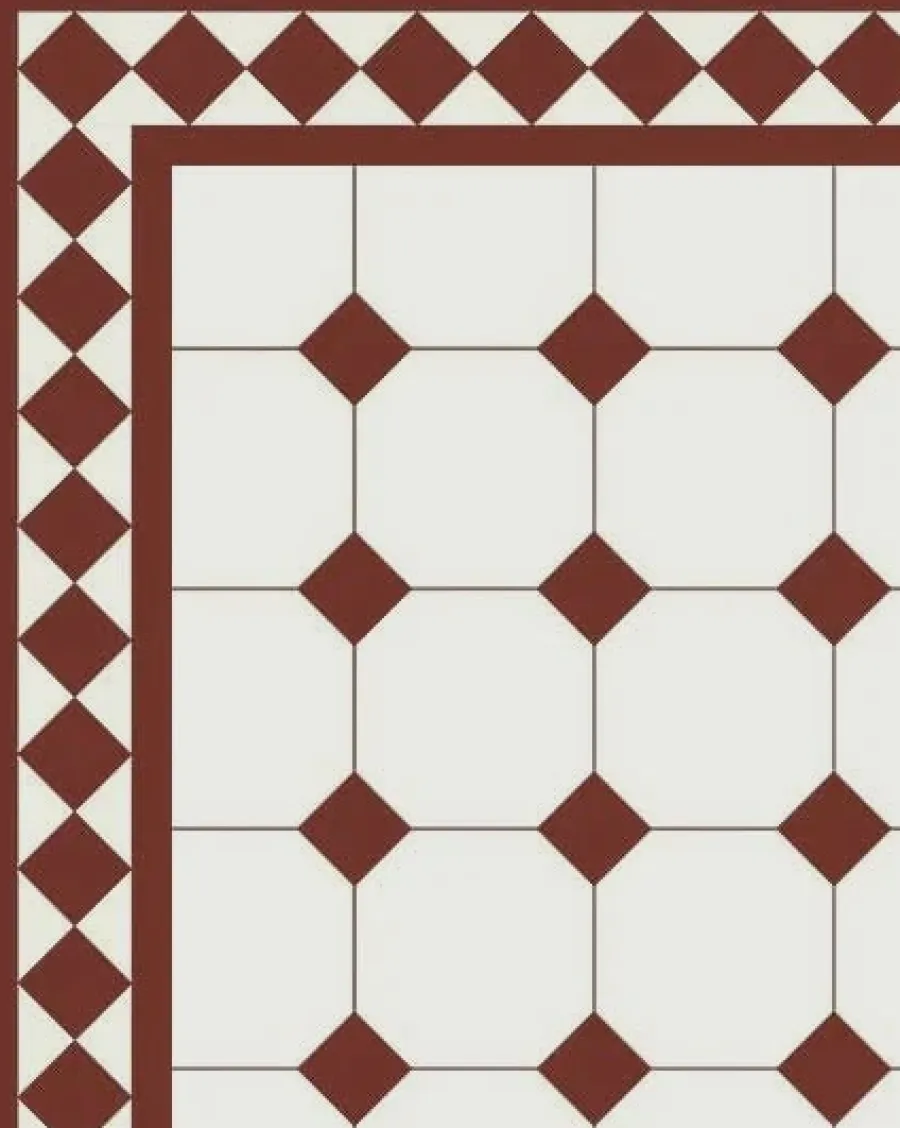Winckelmans Klinker 15X15 Cm|Oktagonklinker|Klinker - Oktagon 15 x 15 cm vit