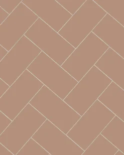 Winckelmans Klinkerfriser|Rektangulärt Klinker|Klinker - Rektangel 10 x 20 cm gammelrosa