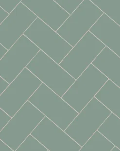 Winckelmans Klinkerfriser|Rektangulärt Klinker|Klinker - Rektangel 10 x 20 cm grön