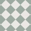 Winckelmans Schackrutigt Klinker|Klinker Hall|Klinker - Schackrutigt 15 x 15 cm ljusgrön/vit
