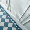 Winckelmans Schackrutigt Klinker|Klinker Hall|Klinker - Schackrutigt 15 x 15 cm ljusblå/vit
