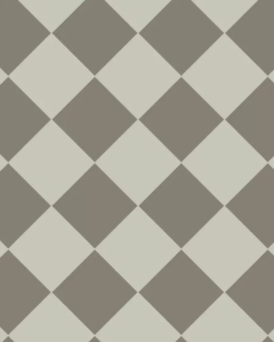 Winckelmans Schackrutigt Klinker|Klinker Hall|Klinker - Schackrutigt 15 x 15 cm pärlgrå/grå