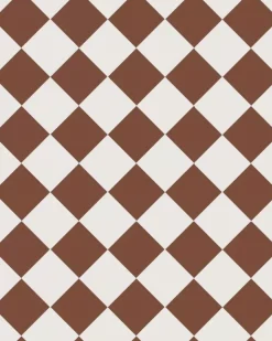 Winckelmans Schackrutigt Klinker|Klinker Hall|Klinker - Schackrutigt 10 x 10 cm röd/vit