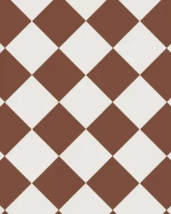 Winckelmans Schackrutigt Klinker|Klinker Hall|Klinker - Schackrutigt 15 x 15 cm röd/vit