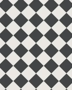 Winckelmans Schackrutigt Klinker|Klinker Hall|Klinker - Schackrutigt 10 x 10 cm svart/vit