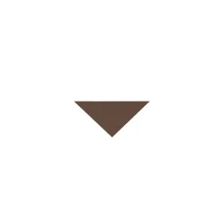 Winckelmans Klinker Hall|Klinker - Triangel 3,5/3,5/5 cm chokladbrun