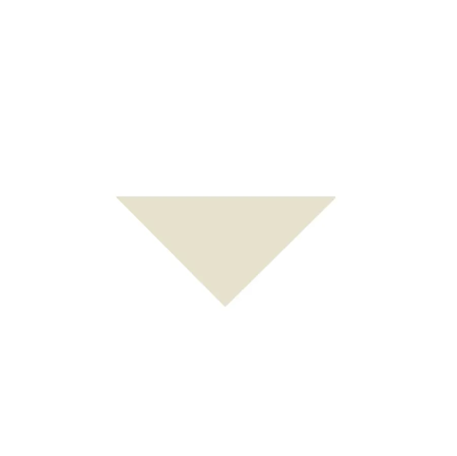 Winckelmans Klinker Hall|Klinker - Triangel 5/5/7 cm gulvit