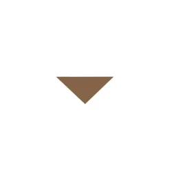 Winckelmans Klinker Hall|Klinker - Triangel 3,5/3,5/5 cm havana