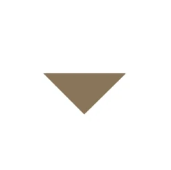 Winckelmans Klinker Hall|Klinker - Triangel 5/5/7 cm kaffebrun