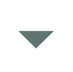 Winckelmans Klinker Hall|Klinker - Triangel 5/5/7 cm mörkgrön