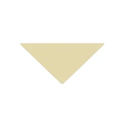 Winckelmans Klinker Hall|Klinker - Triangel 7/7/10 cm vaniljgul