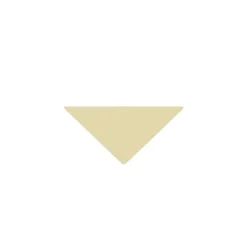 Winckelmans Klinker Hall|Klinker - Triangel 5/5/7 cm vaniljgul