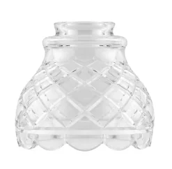 Karlskrona Lampfabrik Lampskärmar I Glas|Klockskärm d130 (f60/Slipat)