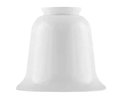 Karlskrona Lampfabrik Lampskärmar I Glas|Klockskärm d130 (f60/Vit)