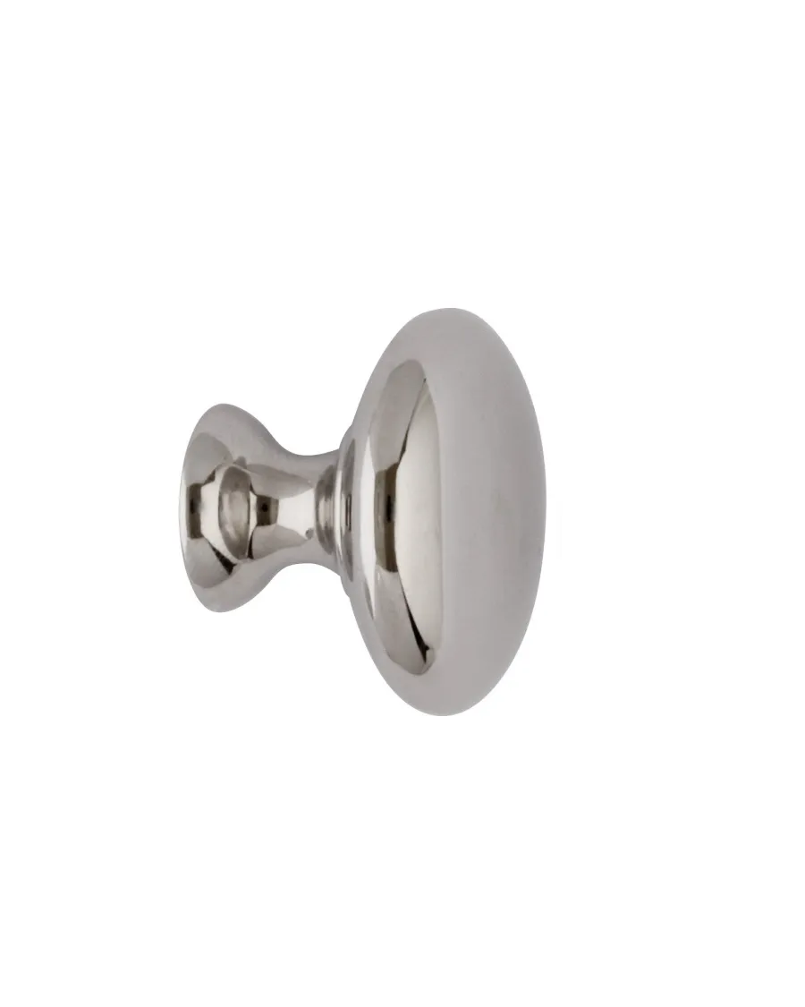 Beslag Design AB Knoppar I Nickel|Köksknoppar|Knopp - Ålsten nickel rund 30 mm