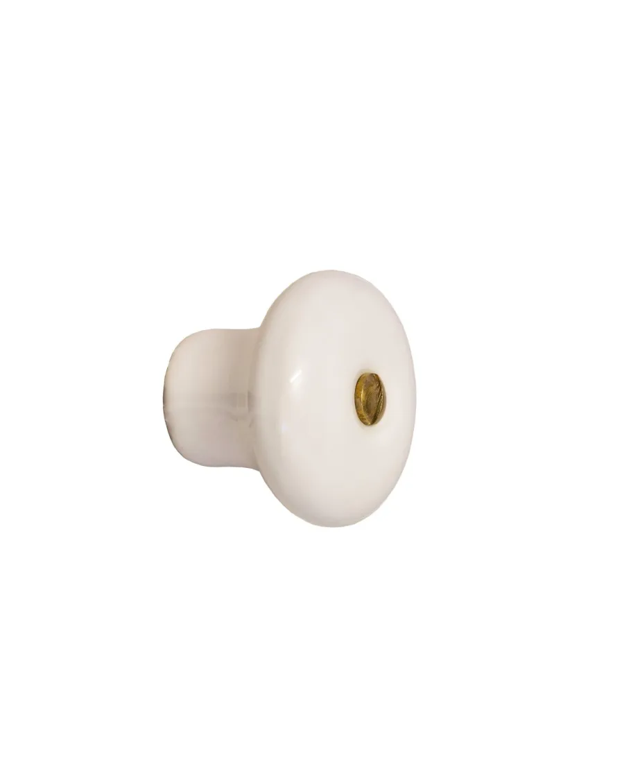 NEXA TECHNOLOGIES Knoppar I Porslin|Möbelbeslag|Knopp - Porslinsknopp 36x28 mm